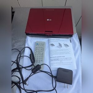 LG Portable DVD CD Player With Remote